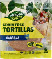 Grain Free Tortillas Cassava [Kfp] 6 ct
