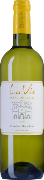 יין לה וי בלאנק קסטל 2023 750 מ"ל