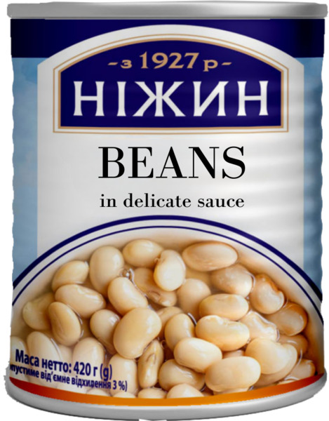 שימורי שעועית ברוטב עדין 420 גר NEZHIN