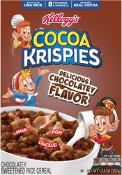 Cocoa Krispies Cereal w/ Delicious Chocolatey Flavor