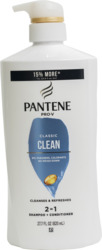 2 in 1 Classic Clean Shampoo + Conditioner