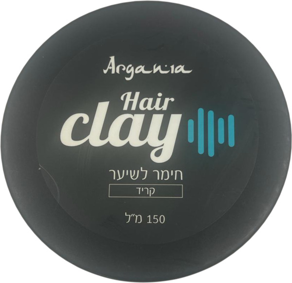 ארגניה חימר לשיער מועשר בחומצה היאלורוני