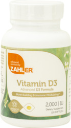 Zahler Vitamin D3 2000