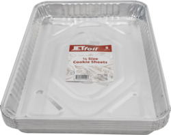 1/4 Size Cookie Sheets 5 ct
