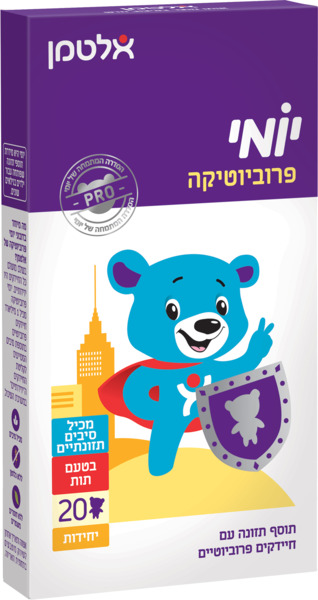 יומי פרוביוטיקה בטעם תות
