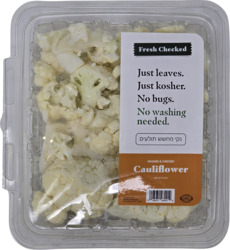 Washed & Checked Cauliflower
