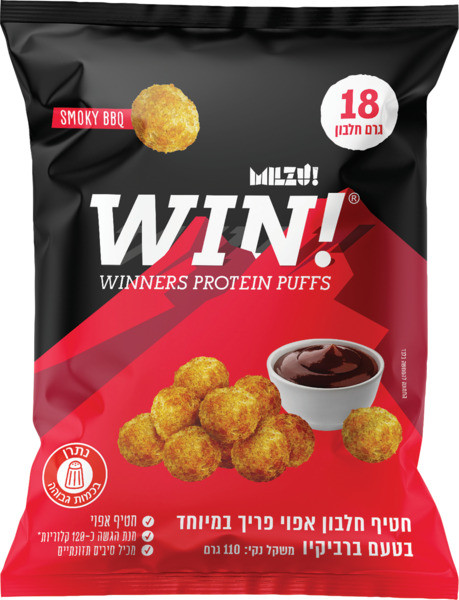 חטיף כדורי פאף 18 גר