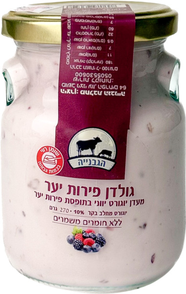 גולדן יוגורט פירות יער 270 גרם הגבניה