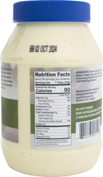 Real Olive Oil Mayonnaise 2