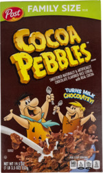 Cocoa Pebbles Chocolate Flavored Rice Cereal
