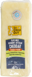 Raw Milk Vermont Artisan Cheddar Cheese