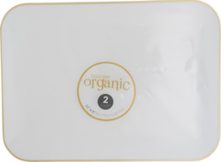 Tray Rectangular with Gold Rim