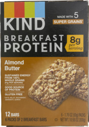 Breakfast Protein Almond Butter Bars 12 ct