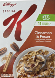 Special K Cinnamon & Pecan Flavored Cereal
