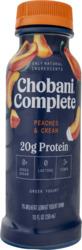 Peaches & Cream Greek Yogurt Drink