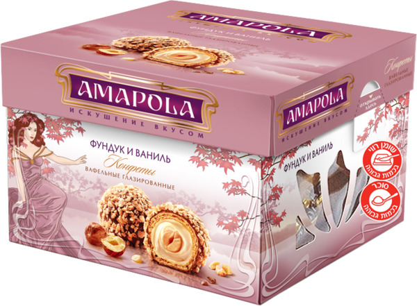 סוכריות וופל במילוי