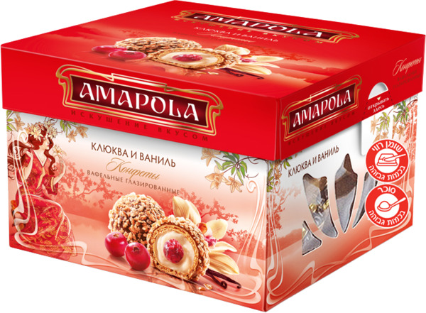 סוכריות וופל במילוי