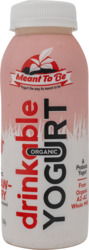 Organic Strawberry Drinkable Yogurt