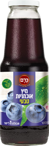 מיץ אוכמניות טבעי