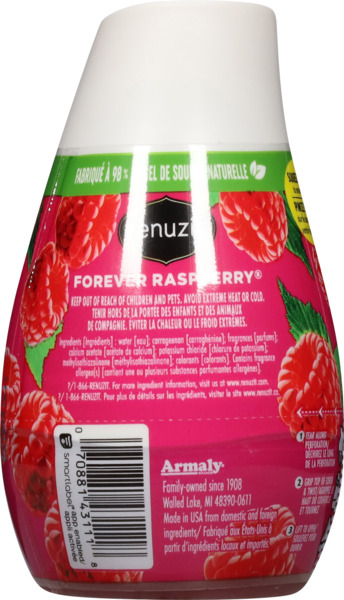 Adjustable Solid Gel Air Freshener w/ Forever Raspberry Scent 2