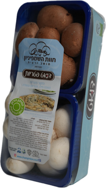 מארז זוג דואט פטריות שמפניון ופורטובלו