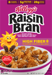 Buy Raisin Bran Cereal w/ Crisp Toasted Bran Flakes for ₪6.29