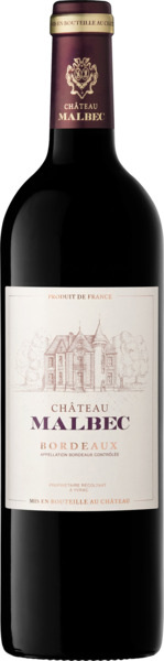 יין שאטו מלבק בורדו 750 מל