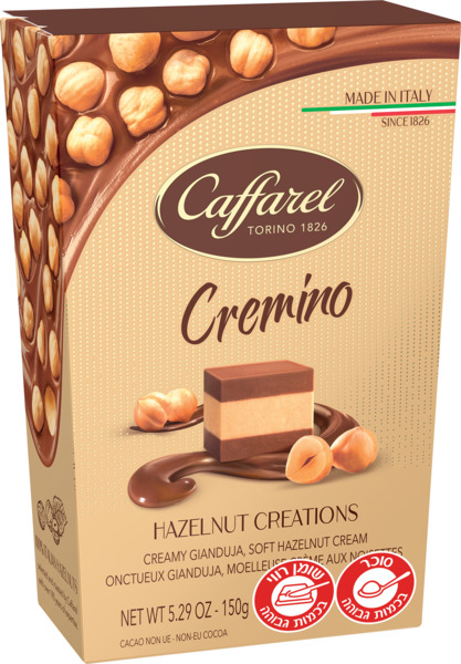 בונ" קורנט קרמינו חלב 150גר CAFFAREL