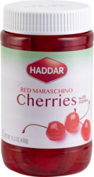 Red Maraschino Cherries