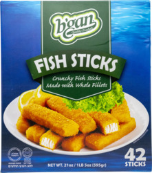 Breaded Fish Sticks 42 ct