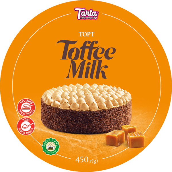 עוגת טופי טרטה 450 ג