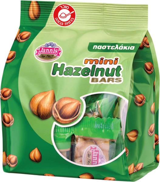 מיני חטיפי אגוזי לוז