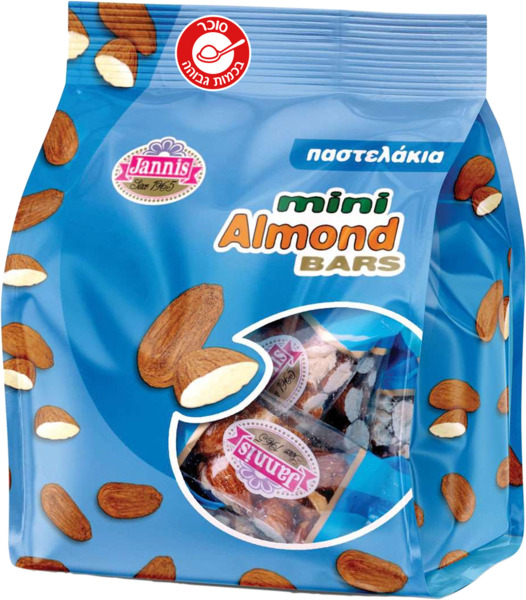 מיני חטיפי שקדים