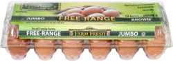 Cage Free Jumbo Brown Eggs