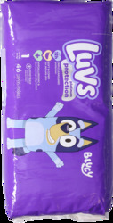 Platinum Protection Bluey Edition Diapers 46 ct