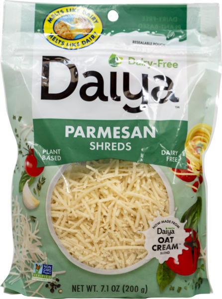 Dairy Free Parmesan Style Shreds