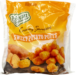 Crunchy Shredded Sweet Potato Puffs