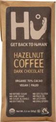 Hazelnut Coffee Dark Chocolate Bar