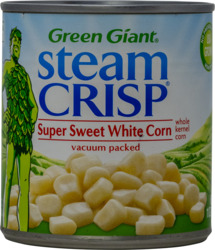 Steam Crisp Super Sweet White Corn