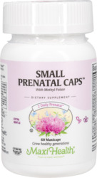 Small Prenatal Caps with Methyl Folate 60 ct