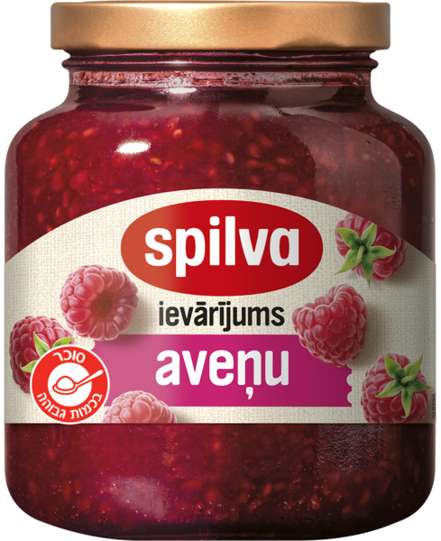 ריבת פטל 380 גר SPILVA
