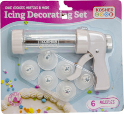 Icing Decorating Set Nozzles 6 ct
