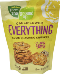 Everything Cauliflower Snacking Crackers