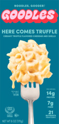 Here Comes Creamy Truffle Flavored w/ Cheddar & Pasta Shells