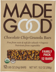 Chocolate Chip Granola Bars 12 ct