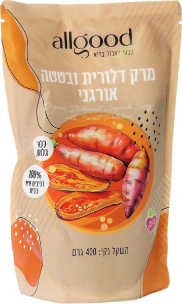 מרק קרם דלורית ובטטה אורגני