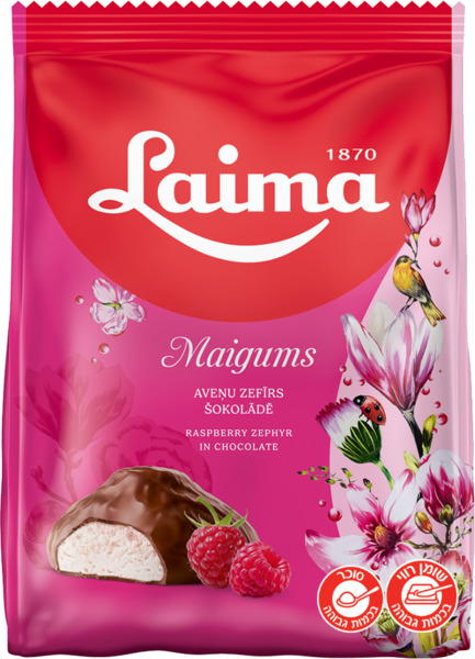 מרשמלו דובדבן בציפוי שוקולד 175ג MAIGUMS