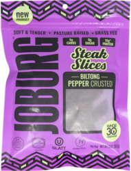 Steak Slices Pepper Crusted