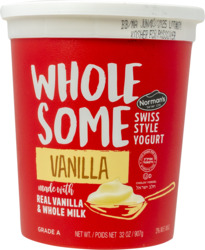 Wholesome Vanilla Yogurt