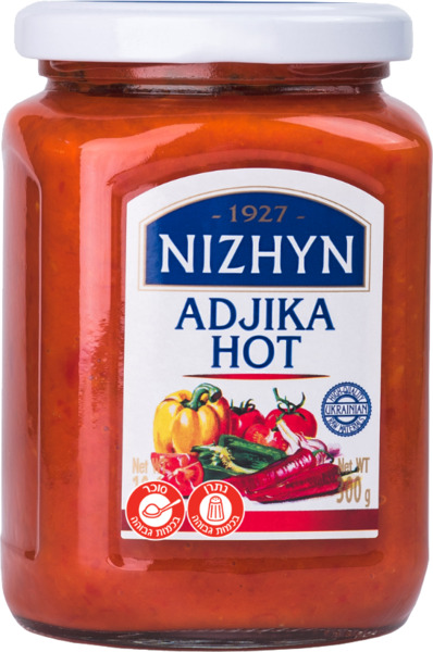 אג'יקה ממרח חריף על בסיס עגבניות ופלפלים